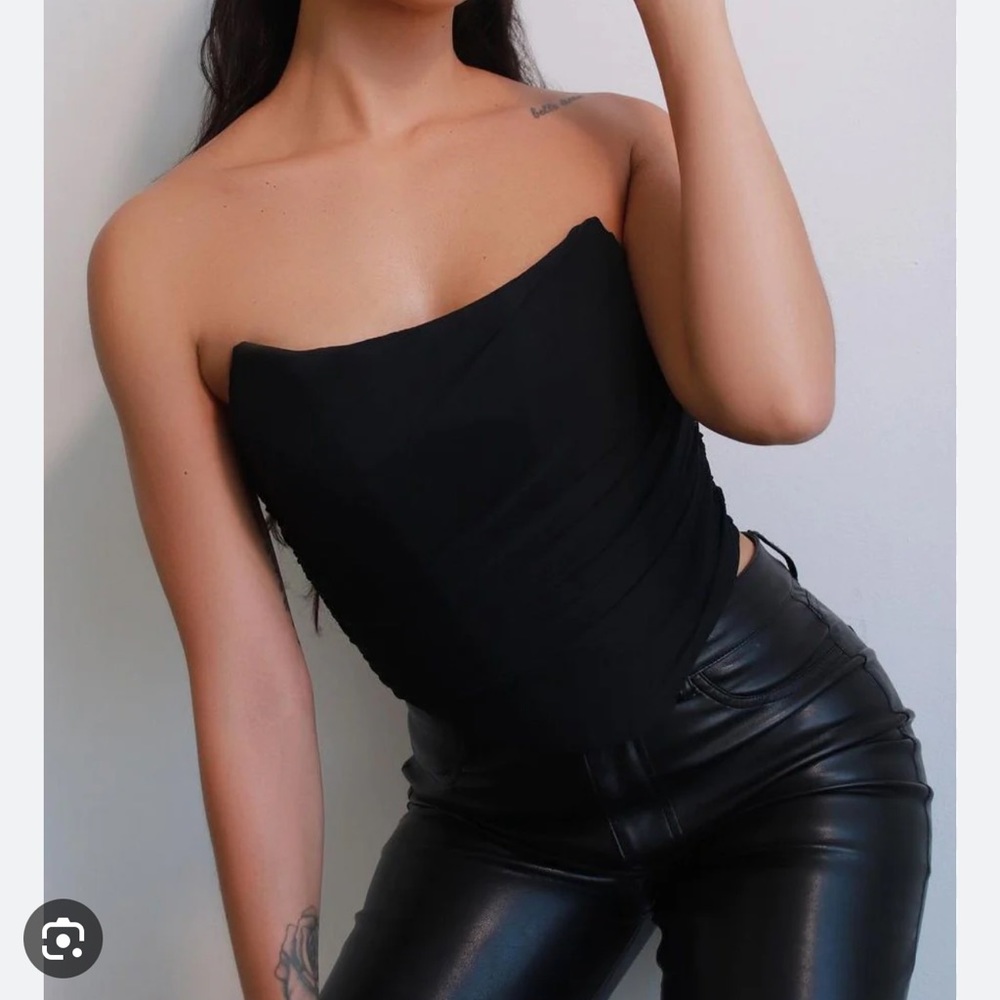 TicToc Tinker Mesh Black Corset